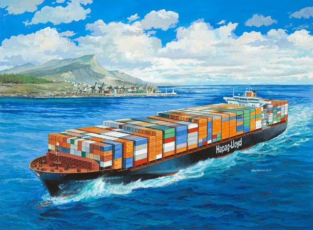 Revell Container Ship Colombo Express, Modellbau, 1:700, ab 12 Jahre - Bild 4