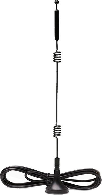 NOWEPOCH Dual Band WiFi Antenne 2,4G und 5,8G mit magnetischer Basis und 3m RG174 Kabel in Schwarz - Bild 1