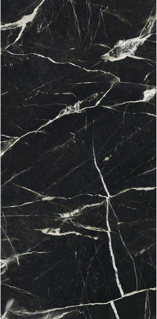 Schulte Duschrückwand DecoDesign Softtouch Marmor in Schwarz und Smaragd, B: 255 cm, H: 125 cm - Bild 1