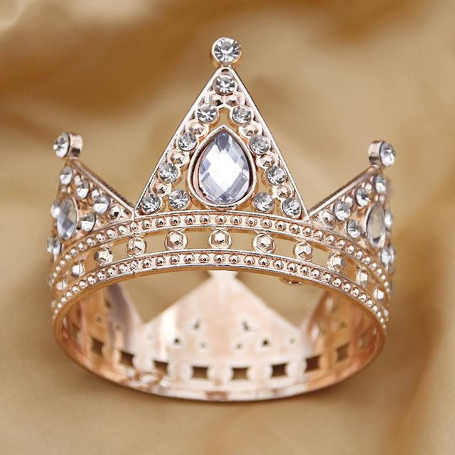YIRAN Jewelry Diadem, Weiß, Kristall, Kinder - Bild 1