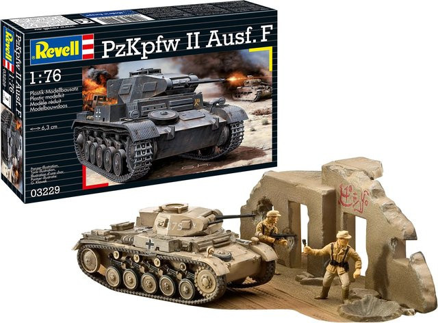Revell PzKpfw II Ausf. F Panzer Grau - Bild 1