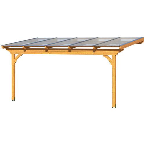 SKANHOLZ Terrassenüberdachung Ravenna in Braun mit Polycarbonat-Dach, B/T: 541 x 300 cm - Bild 2