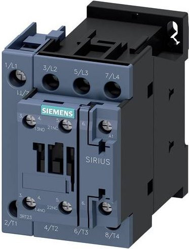 Siemens Schütz 3RT2327-1AB00 mit 4 Schließern in Grau - Bild 1