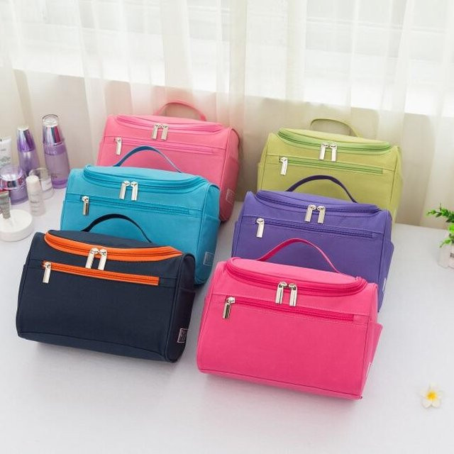NATAWA Make-up-Tasche, Nylon, schwarz, Herren - Bild 1