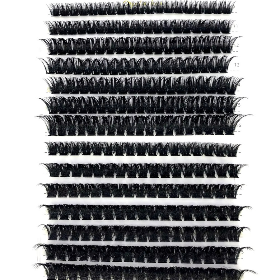 HBZGTLAD Einzelne Wimpern, Black, Natürlich, Unisex - Bild 5