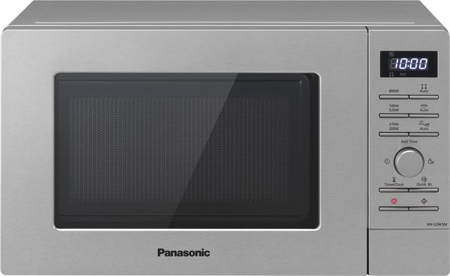 Panasonic Solo-Mikrowelle NN-S29KSMEPG in Grau/Silber mit 20 l Volumen und 800 W Leistung - Bild 2