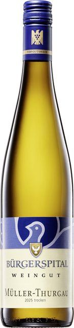 Bürgerspital Müller-Thurgau Weißwein, Franken, 2025, trocken, 0,75 l - Bild 1