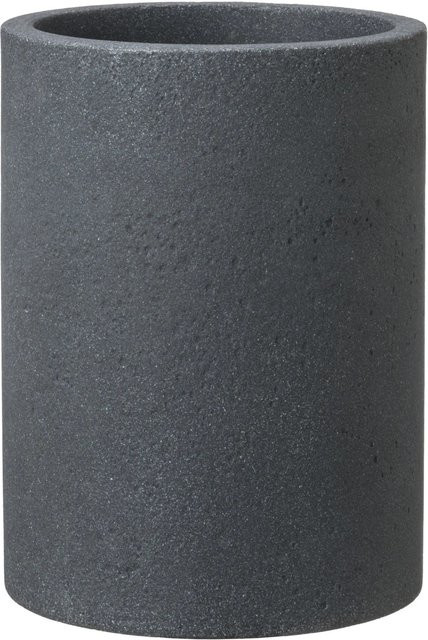 Scheurich Pflanzsäule Riva High Pflanzgefäß Schwarz Granit Durchmesser: 39 cm, Höhe: 54 cm - Bild 1