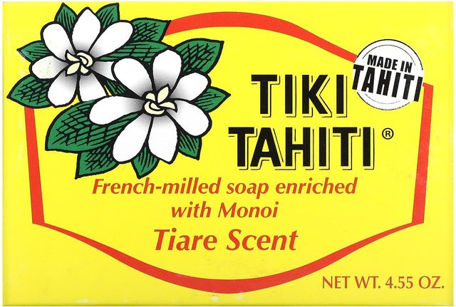 Monoi Tiare Tahiti Seife, Kokosnuss Öl, 130 g, Unisex - Bild 1