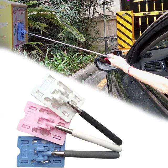 NIGHTKIST Touch N Go Mautkartenhalter mit verstellbarer Länge und Verriegelungssystem - Bild 1