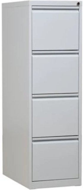 PROREGAL Hängeregistraturschrank Mare mit 4 Schubladen, Weiß, H x B x T: 132 x 40 x 62 cm - Bild 1