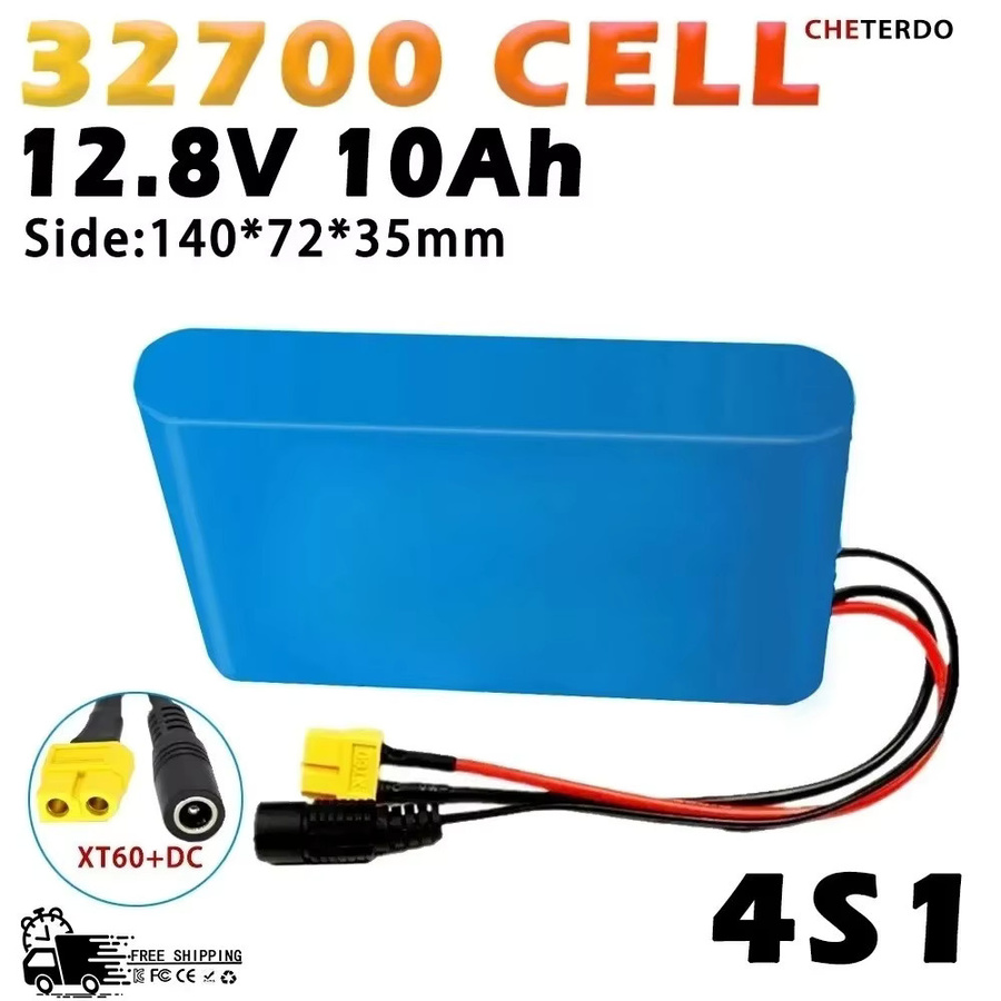 Aleaivy LiFePO4 4S Akku 12,8 V 30 Ah mit symmetrischem BMS in Blau für Elektroboote und unterbrechungsfreie Stromversorgungen - Bild 2