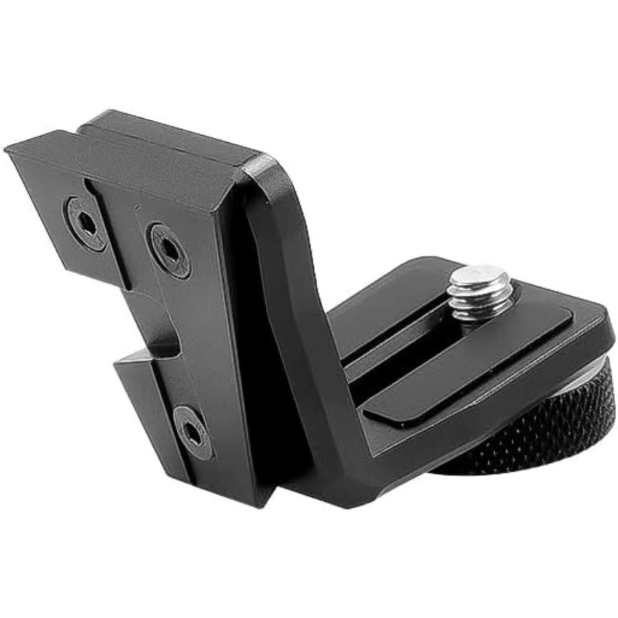 Alvin's Creativity Rechtwinklige verlängerte Montagehalterung mit V-Mount auf 1/4 Zoll Schraube in Schwarz für ARRI Sony Teradek Kameras - Bild 4