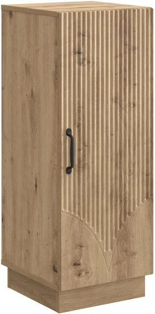 vidaXL Sideboard Artisan-Eiche in Braun aus Holzwerkstoff, B/T/H: 33 x 34,5 x 87 cm - Bild 1