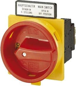 Eaton Hauptschalter Einbau P1-32/EA/SVB-SW/N in Schwarz und Gelb - Bild 1