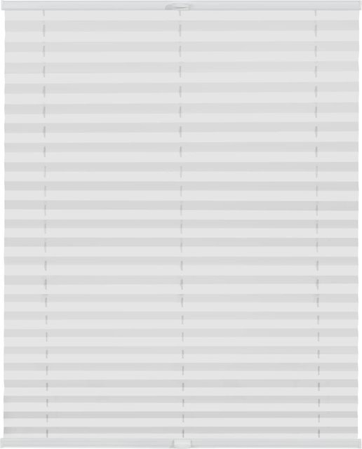 Lichtblick Plissee Klemmfix ohne Bohren, blickdicht, Weiß - Bild 1