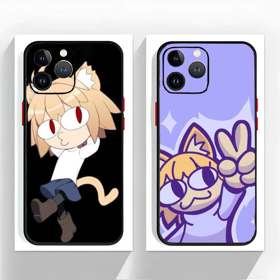 Arc Meme N-Neco Arc Handyhülle Schwarz Matt für iPhone 17 16 15 14 13 Pro Max - Bild 2