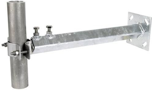 DEHN Wandbefestigung aus Edelstahl in Silber - Bild 1