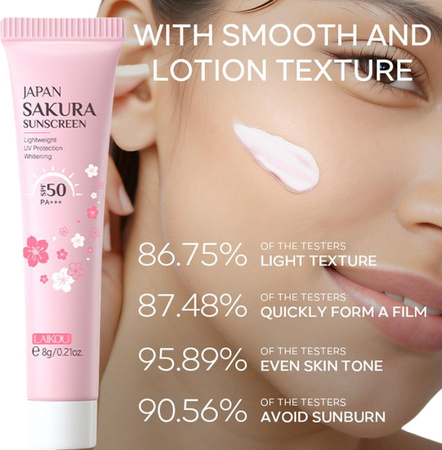 Sommer Sakura Sonnencreme Lotion, LSF 50, 8g