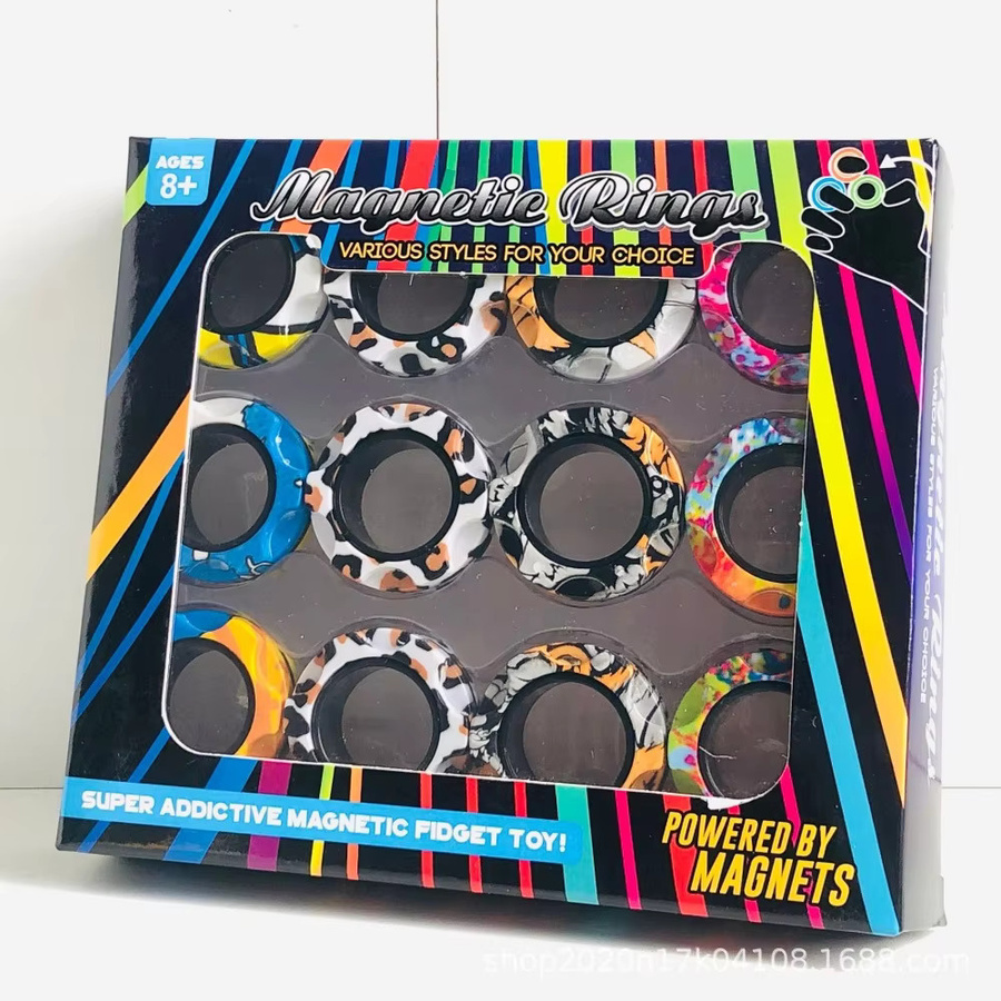 Magnetring-Spielzeug, 3-teilig, Unisex - Bild 4