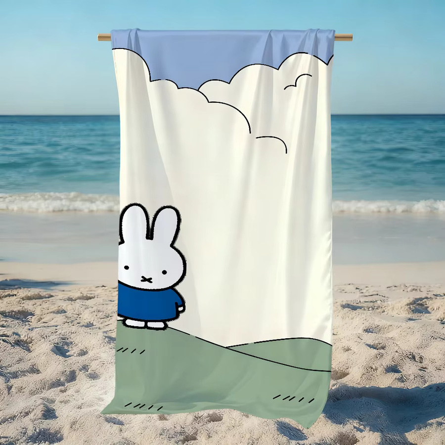 Miffy Cartoon Handtuch schnelltrocknend und weich in Multicolour - Bild 2