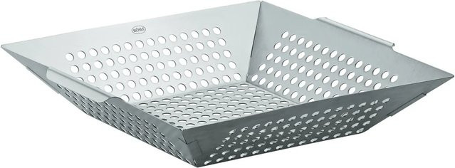 Rösle Grill- und Maronenpfanne aus Edelstahl in Silber - Bild 1