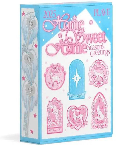 PLAVE Home Sweet Home 2025 Season's Greetings Multicolor Monthly Set - Bild 1