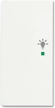 Busch-Jaeger 2fach Abdeckung Symbolwippe Licht free@home in Weiß - Bild 1