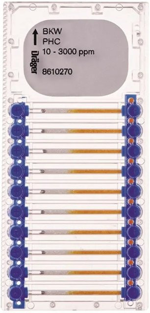 Dräger Microtubes für Benzin-Kohlenwasserstoffe 10-3000 ppm in Transparent - Bild 1