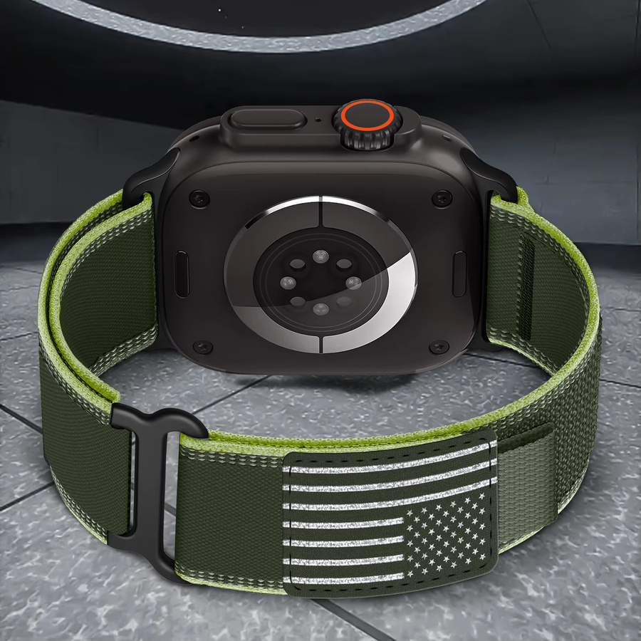 LCAPLE Uhrenarmband Textil/NATO, Schwarz, Unisex - Bild 3