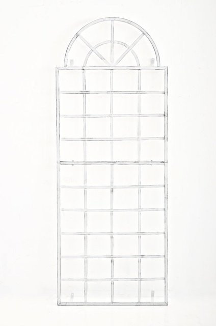 TpfGarden Rankgitter Vivum aus Stahl in Antik Weiß, Höhe: 180 cm, Breite: 70 cm - Bild 1