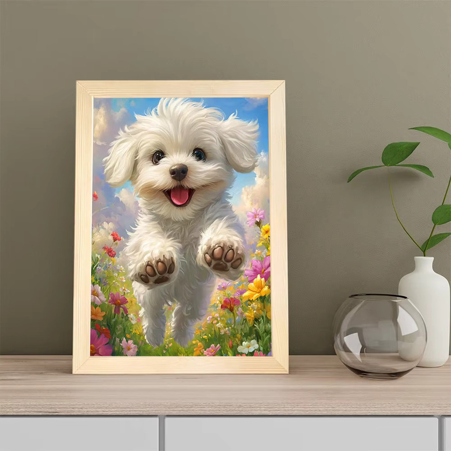 Evershine Kreuzstich-Set Blumenbild als DIY-Stickerei in Multicolour, Wandkunst B/H: 30 x 40 cm - Bild 3