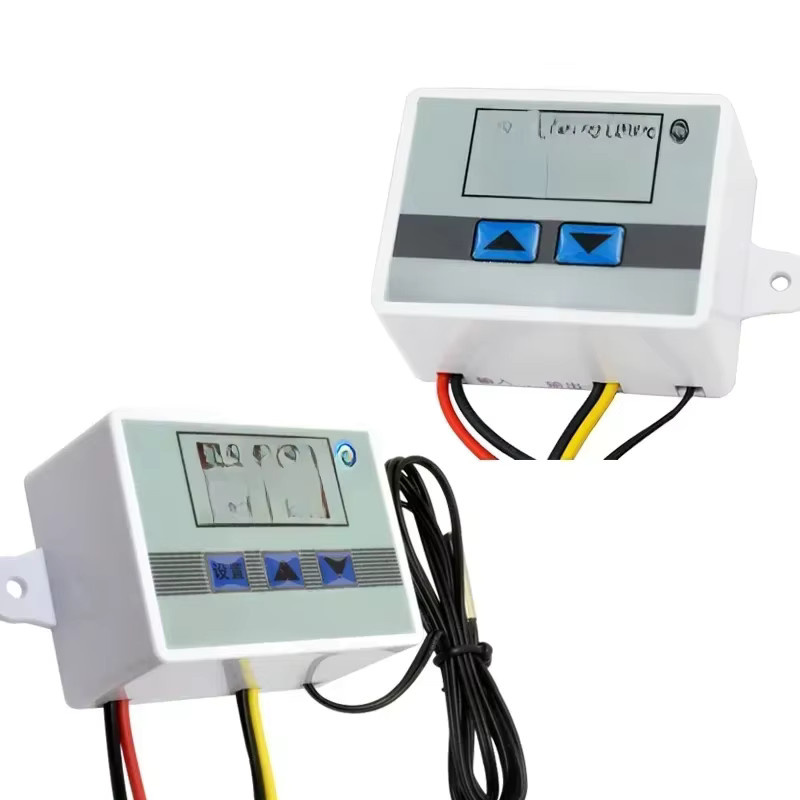 YIDI Digitaler Temperatur- und Feuchtigkeitsregler mit Anzeige, Hygrometer und Thermostat in Weiß - Bild 2