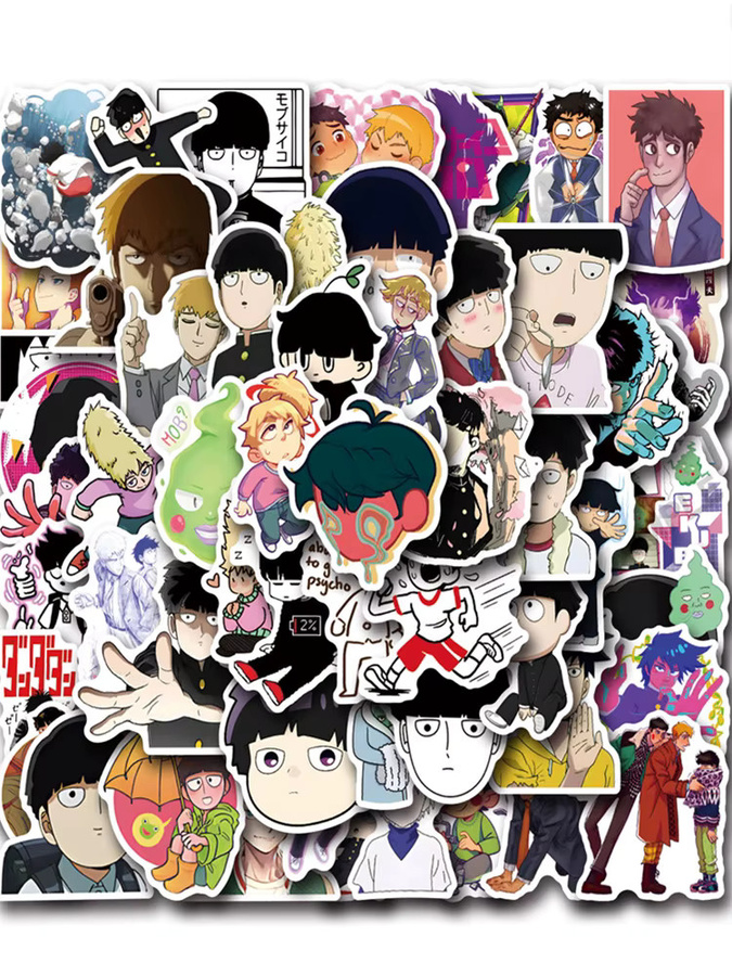 Bandai Mob Psycho 100 Anime-Aufkleber, bunt, 1-teiliges Set - Bild 4