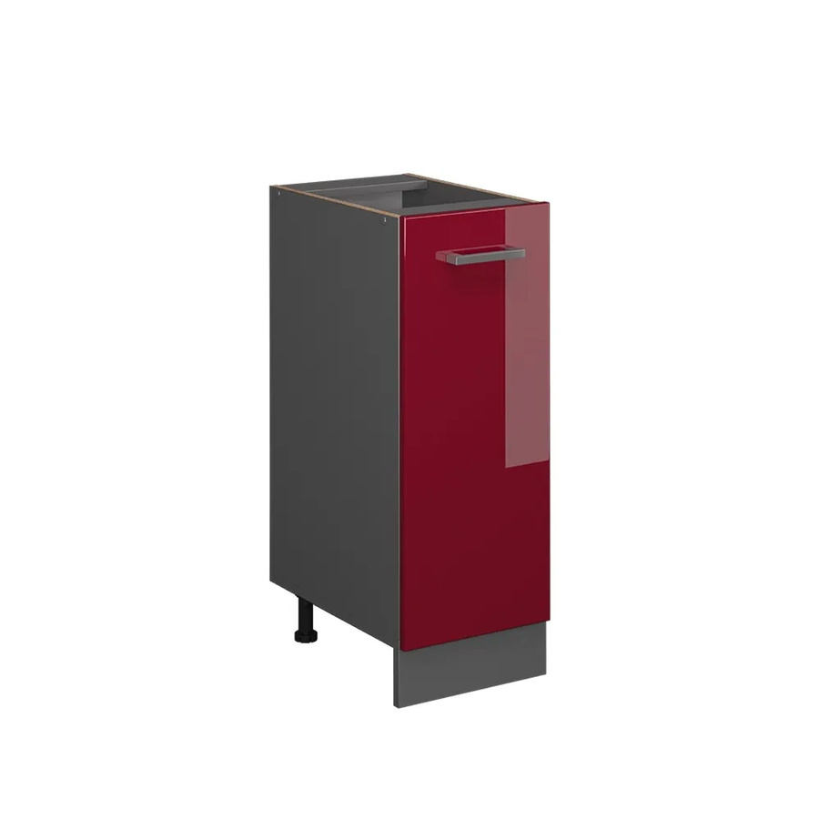 Vicco Apothekerschrank R-Line Bordeaux Hochglanz und Anthrazit Breite: 30 cm - Bild 2