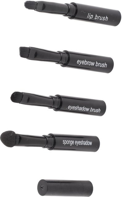 GoolRC Make-up Pinsel Set 4 in 1, Teleskopisch, Schwarz, Unisex - Bild 1