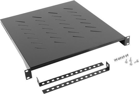 Lanberg AK-1005-B Regalboden Schwarz Breite: 48,3 cm - Bild 1
