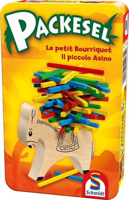 Schmidt Spiele Packesel, Brettspiel, Holz, ab 5 Jahren - Bild 1