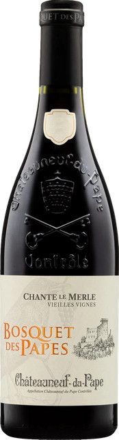 Bosquet des Papes Rotwein Châteauneuf du Pape 2021, Grenache, 0,75 l - Bild 1