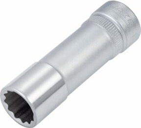 Hazet Doppel-6-Kant-Steckschlüssel-Einsatz 880TZ-11 mit 11 mm Sechskant und 3/8 Zoll Vierkant, Silber - Bild 2