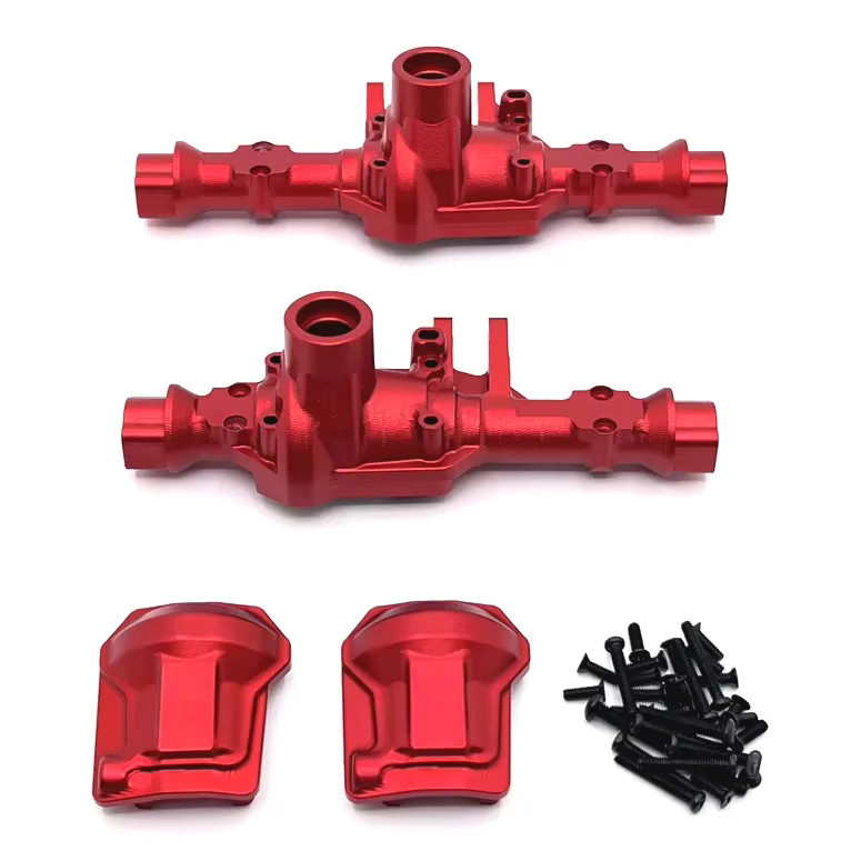JIKEFUN RC Auto Zubehör, Metall, Vorder- und Hinterachsgehäuse - Bild 2