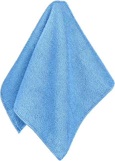 ERWIN M. Microfasertücher Clean, 5er Pack, blau, B/L: 35 x 35 cm - Bild 1