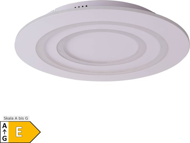 Näve LED Deckenleuchte MIREL CCT/RGB in Weiß mit modernem Design, Durchmesser: 50 cm - Bild 1