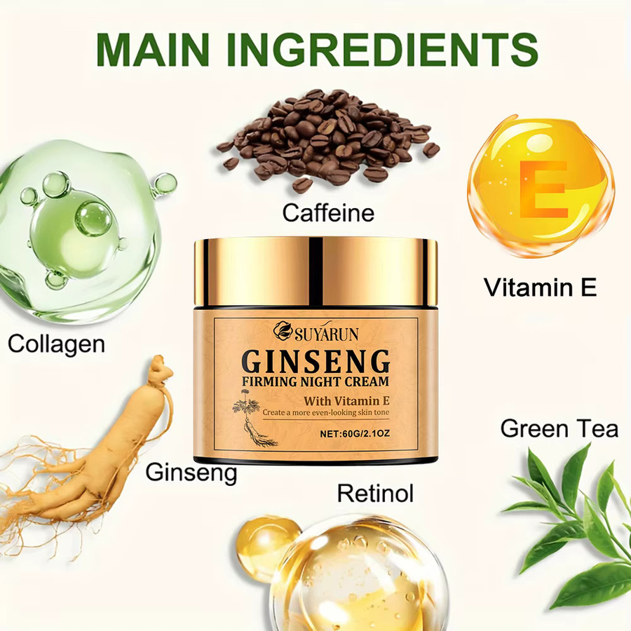 SUYARUN Ginseng Nachtcreme, Gesicht, Reife Haut - Bild 2
