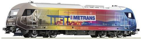 Roco H0 Diesellok 761 102-3 der Metrans in Grau, Gelb und Blau - Bild 1