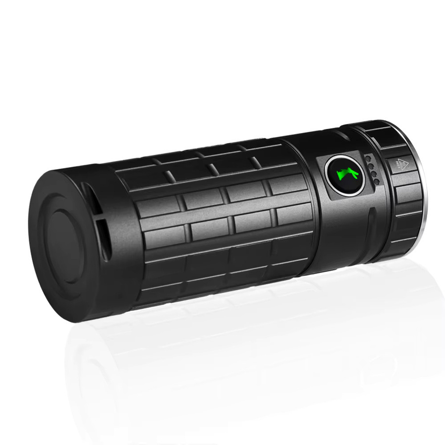 LUMINTOP LED Camping Laterne mit RGB Farblicht und USB-Ladung in Schwarz - Bild 2