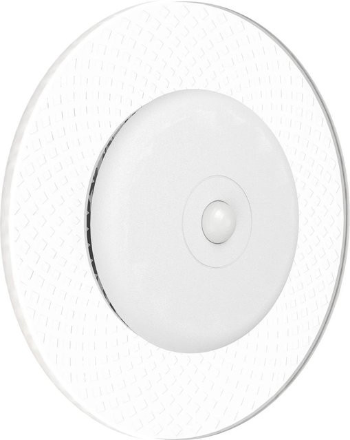 EGLO LED-RGBW-Wandleuchte TREPELLA Weiß mit Bewegungssensor und Fernbedienung, Durchmesser: 11,5 cm - Bild 1