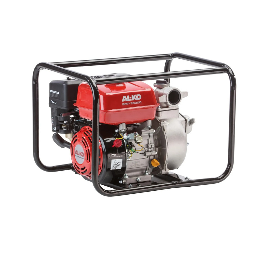 Al-Ko Benzin-Motorpumpe BMP 30000 in Rot/Schwarz mit 30000 l/h Fördermenge - Bild 2