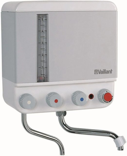 Vaillant Elektro-Kochendwassergerät VEK5LWGR in Weiss mit 5 Litern Inhalt - Bild 1