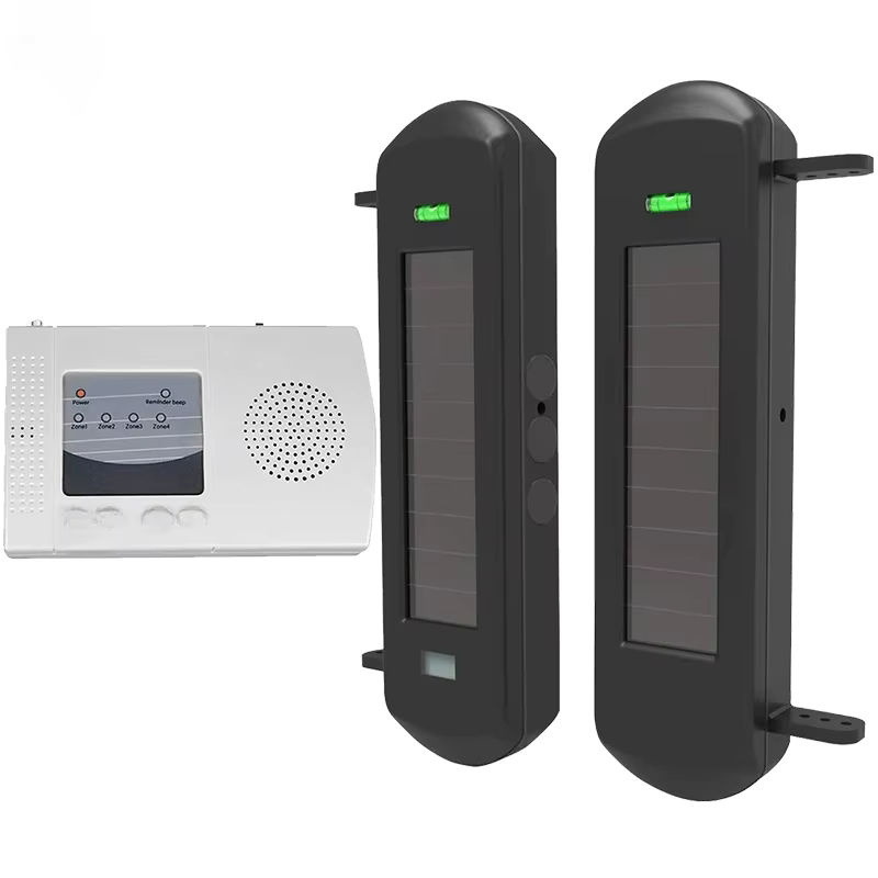 HTZSAFE Solarstrahlsensor-Einfahrtalarmsystem mit 800 Meter kabelloser Reichweite und 100 Meter Sensorreichweite für DIY-Sicherheitswarnungen zu Hause - Bild 7